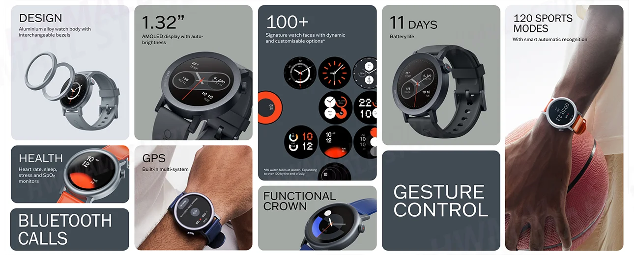 CMF Watch Pro 2 1.32inch AMOLE - đánh giá và giá Smartwatch X12